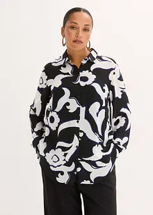 Mönstrad blus, bonprix