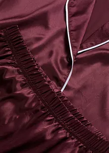 Vävd satinpyjamas, bonprix
