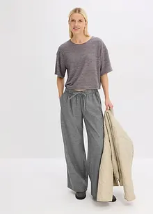 Byxa i yllelook, bonprix