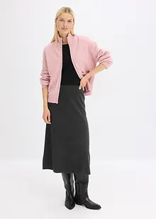 Cardigan med dragkedja, bonprix
