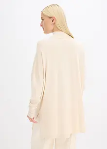 Tröja med poncholook i mjuk viskosmix, bonprix