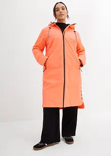 Vadderad mellanlång regnkappa, vattentät, bonprix
