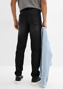 Mjuka dra på-jeans, Straight, bonprix