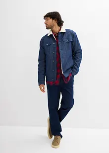 Flanellskjorta av ren bomull, bonprix