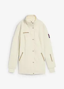 Stretchig lång softshelljacka, vattenavvisande, bonprix