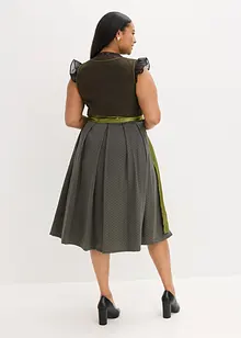 Dirndl och förkläde (2-delat set), bonprix