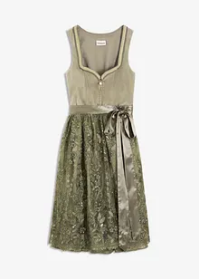 Dirndl med paljettförkläde (2 delar), bonprix