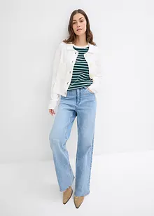 T-shirt av tjock ekologisk bomull, bonprix