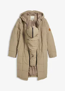 Mammatäckkappa med återvunnen polyester och babyficka, bonprix