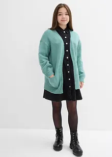 Stickad långkofta, bonprix