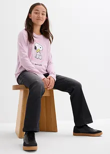 Långärmad topp med Snobben, av ren bomull, Peanuts