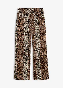 Wide Leg Jeans Mid Waist för barn, bonprix