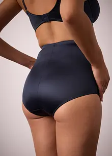 Trosa i glansigt material med medelhög formande effekt (2-pack), bonprix