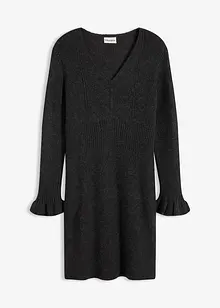 Stickad klänning, bonprix