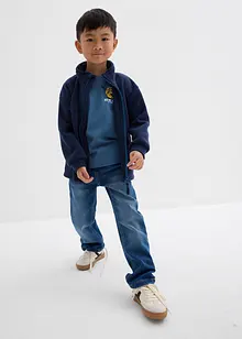 Regular Fit joggerjeans i dra på-modell Straight, bonprix