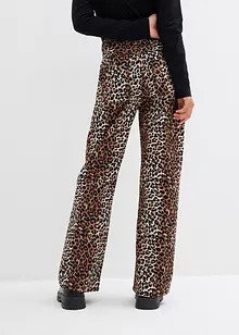 Wide Leg Jeans Mid Waist för barn, bonprix