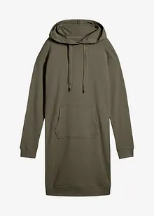 Jerseyklänning med bomull, bonprix