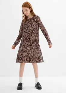 Miniklänning av mesh, bonprix