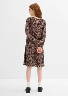 Miniklänning av mesh, bonprix