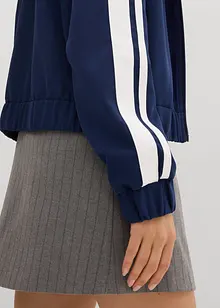 Träningsjacka med sportiga ränder, bonprix