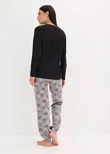 Pyjamas av ren bomull, bonprix