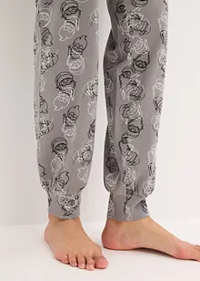 Pyjamas av ren bomull, bonprix