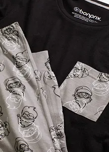 Pyjamas av ren bomull, bonprix