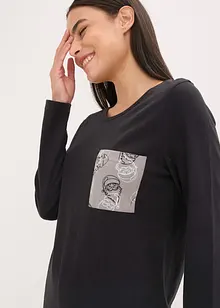 Pyjamas av ren bomull, bonprix