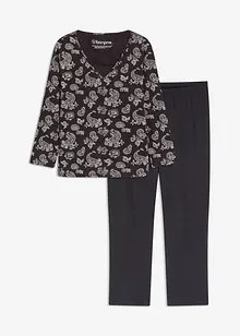 Pyjamas i bomull, bonprix