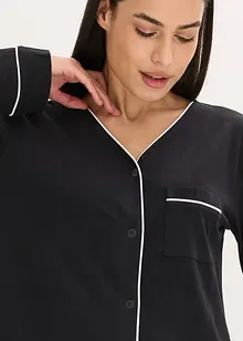 Nattlinne av ren bomull, bonprix