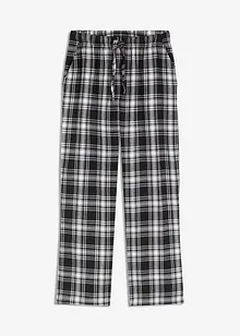 Vävd pyjamasbyxa i flanell, bonprix
