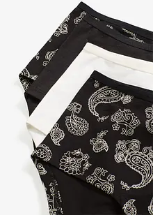 Maxihipstertrosa med ekologisk bomull (4-pack), bonprix