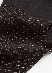 Transparent strumpbyxa med glittrande mönster, 20 DEN, bonprix