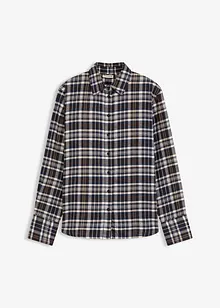 Flanellskjorta i bomull, bonprix