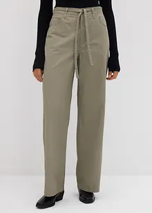 Twillbyxa i ren bomull, bonprix