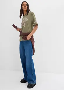 Oversizetopp i ekologisk bomull, bonprix