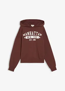 Oversizehoodie av ren bomull, bonprix