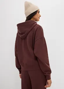 Oversizehoodie av ren bomull, bonprix