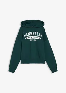 Oversizehoodie av ren bomull, bonprix