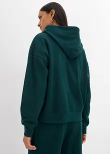Oversizehoodie av ren bomull, bonprix