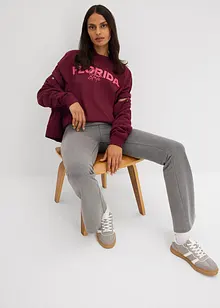 T-shirt i oversizemodell av ekologisk bomull, bonprix