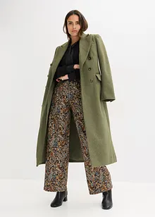 Topp med viskos och satinrosett, bonprix