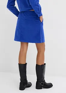 Kort manchesterkjol, bonprix