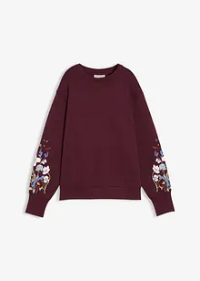 Sweatshirt av bomullsmix, bonprix