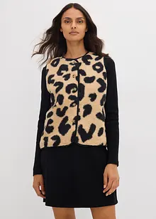 Väst i pälsimitation, bonprix