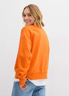 Oversized sweatshirt av bomullsmix, bonprix