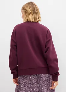 Oversized sweatshirt av bomullsmix, bonprix