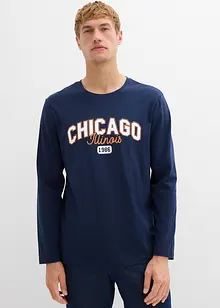 Långärmad tröja av ekologisk bomull (2-pack), bonprix