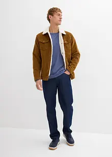 Långärmad tröja av ekologisk bomull (2-pack), bonprix