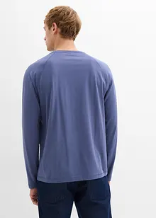 Långärmad tröja av ekologisk bomull (2-pack), bonprix